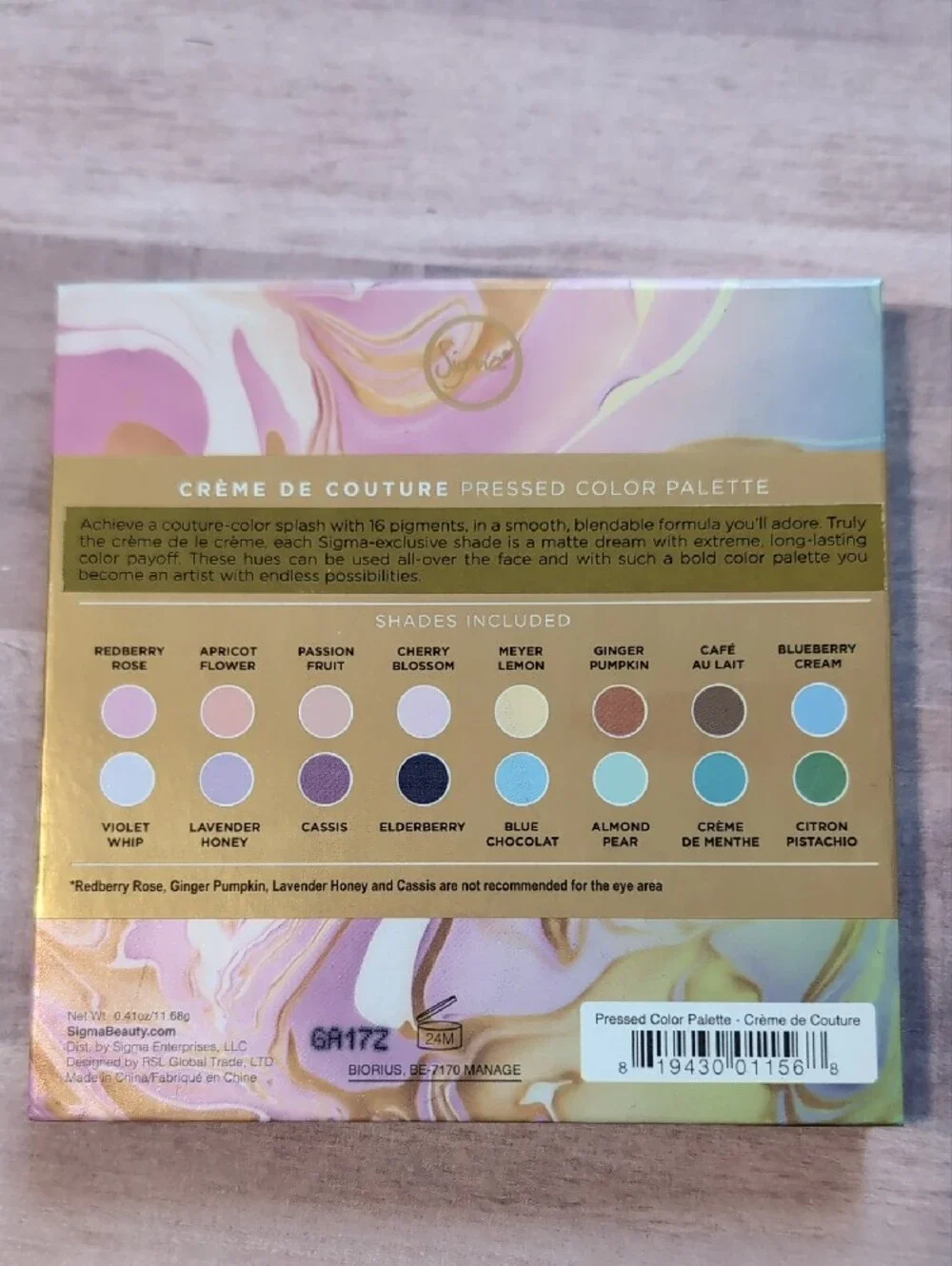 Sigma Beauty sigma crème